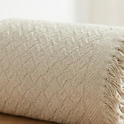 Pure Country Weavers Herringbone Natural Weave Blanket - Gift Tapestry Throw Woven from Cotton - Made in The USA (69x48) - color: Herringbone