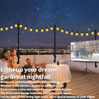 SINLEY 2 Pack 5Ft String Light Poles,Light Poles for Outside String Lights,Outdoor Light Poles with Fork,Metal Pole Stand for Patio,Backyard,Deck - style: 2 Pack 5Ft