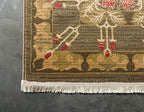 Unique Loom Edinburgh Collection Area Rug - Canmore (7' 1" x 10' Rectangle, Brown/ Light Blue) - color: Brown/Light Blue, size: 7'1" x 10' (Rectangular)