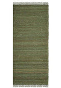 SAFAVIEH Natural Fiber Collection Accent Rug - 3' x 5', Green, Handmade Boho Fringe Woven Jute, Ideal for High Traffic Areas in Entryway, Living Room, Bedroom (NF368G) - color: Green, size: 3' x 5' (Rectangular)