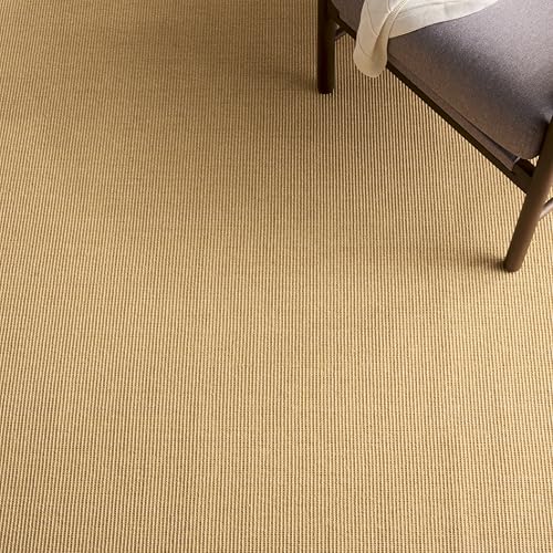 Martha Stewart SAFAVIEH x Collection Area Rug - 2'3" x 8' Runner, Natural & Grey, Sisal & Jute, Ideal for Living Room, Hallway, Foyer, Entryway, Bedroom (MSR9501G) - color: Natural/Grey, size: 2'3" x 8' (Runner)