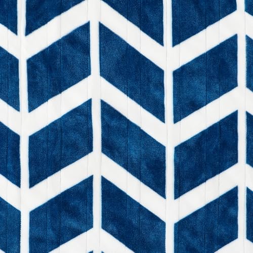 VENTIMI Electric Blanket Twin, 62" x 84" Heated Blanket with 9 Heat Levels & 2 to 10 Hours Auto Off, Fast Heating Blankets with ETL & FCC Certification, Navy - color: Navy, size: Twin