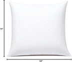 JIEITIVE Throw Pillow Inserts Hypoallergenic Premium Pillow Stuffer Square Form for Decorative Pillow Covers Cushion Set of 1-20 x 20 Inches