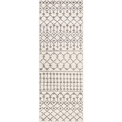 Livabliss Elsie Global Bohemian Runner Area Rug,2'7" x 7'3",Khaki/Gray - color: Khaki / Gray, size: 2'7" x 7'3" (Runner)