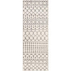 Livabliss Elsie Global Bohemian Runner Area Rug,2'7" x 7'3",Khaki/Gray - color: Khaki / Gray, size: 2'7" x 7'3" (Runner)