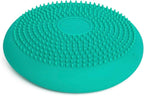 BouncyBand Wiggle Seat, Green, 1-Pack – Small 10.75” D x 2.5” H Wobble Cushion for Kids Aged 3-7 – Sensory Tool Promotes Active Learning & Improves Productivity – Includes Pump for Easy-Inflation