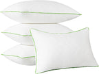 Ashler 12x20 Pillows Insert (Set of 4) - Throw Pillow Inserts with 100% Cotton Cover - Lumbar Pillow Sofa Stuffer Pillow Inserts -Decorative White Couch Pillow