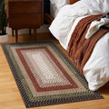 RUGSREAL Entry Rug 2x3 Small Rug Machine Washable Bedroom Area Rug Non Slip Bathroom Mat Stain Resistant Farmhouse Carpet Modern Rustic Throw Carpet for Living Room Dining Room, Crimson/Earthy - color: Crimson/Earthy, size: 2' x 3' (Rectangular)