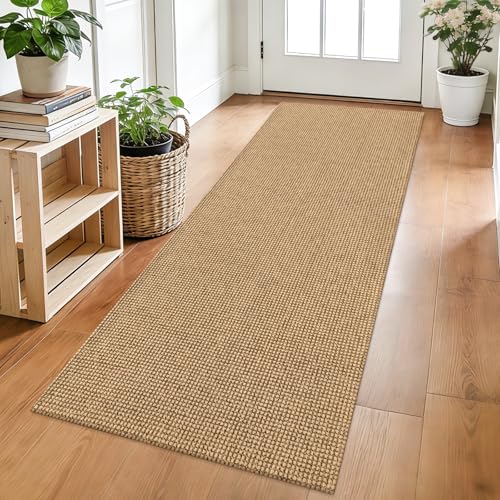 Boho Runners for Hallways 2x5 Ft Washable Runners for Hallway Woven Cotton Floor Carpet Throw Rug Non Slip Rubber Backed Runner for Hallways Entryway Runner Indoor(Brown/Tan/Orange) - color: Brown/Tan/Orange, size: 2x5