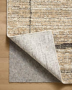 Loloi Jeremiah Brent Bleecker Collection BLE-05 Natural/Charcoal 2'-7" x 10'-0" Runner Rug - color: Natural / Charcoal, size: 2'7" x 10' (Rectangular)