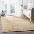 SAFAVIEH Natural Fiber Collection Accent Rug - 4' x 6', Natural, Handmade Farmhouse Jute, Ideal for High Traffic Areas in Entryway, Living Room, Bedroom (NF870A) - size: 4' x 6' (Rectangular)