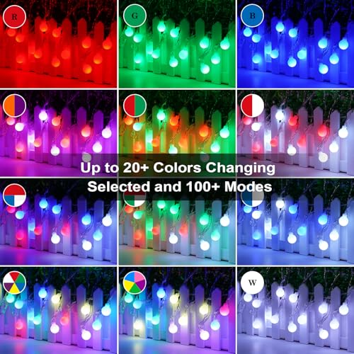 OMIKA 24 Colors Indoor String Lights with Remote, 16.5ft 50LED String Lights Bedroom USB Powered, Color Changing Christmas Lights Hanging for Dorm Classroom Tapestry Party Garden Patio Wall Xmas Décor - color: Color Changing, size: 16.5ft 50LED