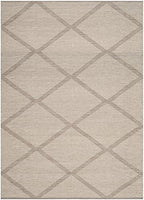 SAFAVIEH Montauk Collection Accent Rug - 4' x 6', Grey, Handmade Cotton, Ideal for High Traffic Areas in Entryway, Living Room, Bedroom (MTK821A) - color: Grey, size: 4' x 6' (Rectangular)