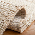 SAFAVIEH Natural Fiber Collection Accent Rug - 2'3" x 4', Bleach, Handmade Jute, Braided Woven Design, Ideal for Entryway, Living Room, Bedroom (NF212D) - color: Bleach, size: 2'3" x 4' (Rectangular)