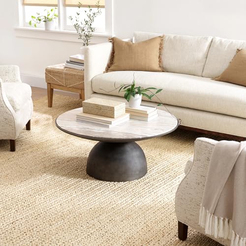 Dash & Albert Jute Handwoven Natural Rug, 2.5 X 8 Feet, Tan Solid Pattern - color: Jute Woven Natural, size: 2'6" x 8' (Runner)