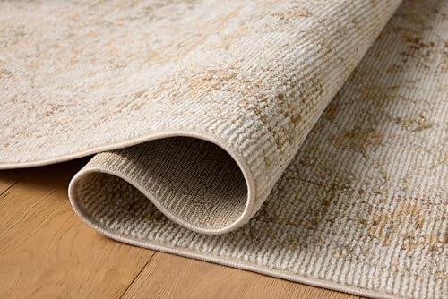 Loloi Magnolia Home by Joanna Gaines Pace Collection PAC-04 Natural/Multi 7'-10" x 10' Area Rug - color: Natural / Multi, size: 7'10" x 10' (Rectangular)