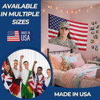 Custom Flag with Face on It by DreamController; Personalized American Flag with Photo Logo; Pink Flag Custom; 5 Sizes; HD Print; 2 Grommets; No Pole Hardware; Made in USA Fast Delivery - color: Flag with Photo Custom