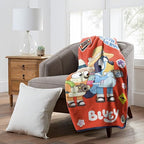 Northwest Bluey Silk Touch Throw Blanket, 46" x 60", Road Trip - color: Road Trip, size: 46" x 60"