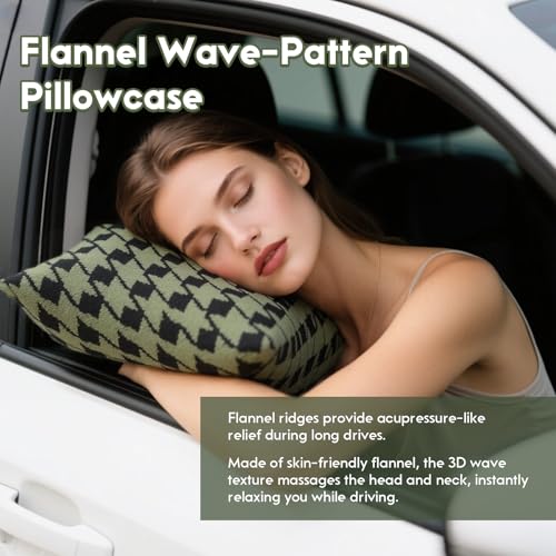 Soft Flannel Lightning Pattern Pillow Covers Decorative Throw Cushion Case for Sofa Couch Living Room with Hidden Zipper - color: Green01