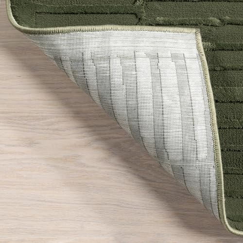 Nuloom Kailani Green, 10' x 13', Geometric, Soft and Cozy, High Traffic, Stain Resistant, Easy Clean, Durable Washable Area Rug for Bedroom, Living Room, Dining Space, Den, Foyer, Entryway - color: Green, size: 10' x 13' (Rectangular)
