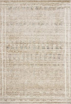 Loloi Jeremiah Brent Bleecker Collection BLE-07 Khaki/Natural 4'-0" x 6'-0" Accent Rug - color: Khaki / Natural, size: 4' x 6' (Rectangular)