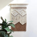 BMIDRUT Hanging Macrame Tapestry Dream Catchers Hand Woven Tapestries Boho Wall Art Decor Home Wall Decor Wall Pediment - size: 28"L x 16"W