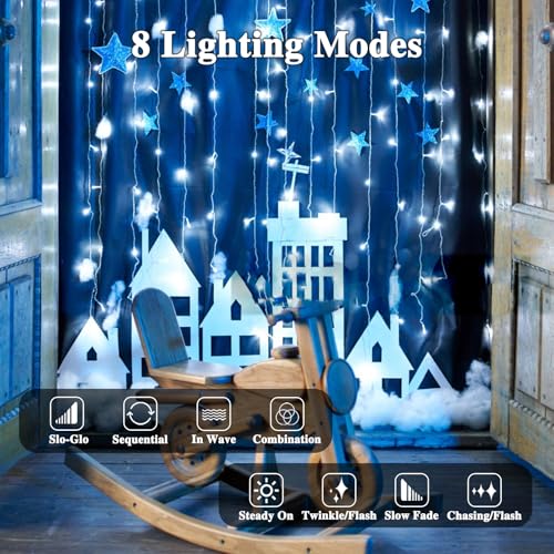 240LED 88Ft Connectable String Lights Indoor Outdoor Clear Wire | Cool White Christmas Lights | Twinkle Fairy Light Plug in with Timer for Bedroom Classroom Wedding Tree Patio Decor - color: Cold White, size: 240LED