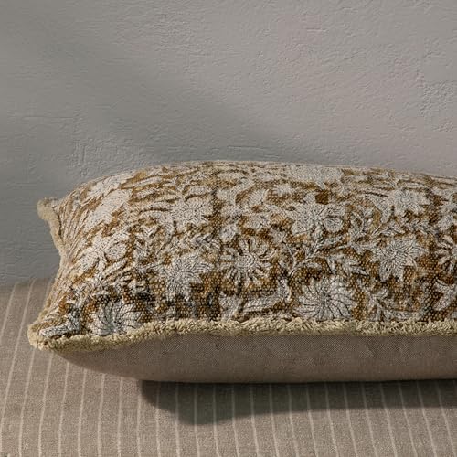 Decorative Throw Pillow Covers, Set of 2 (Teak Brown, 12" x 20" (Pack of 2)) - color: Teak Brown, size: 20" x 12" (Pack of 2)