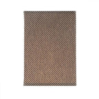 Aspen Creative 38703-2, K/D Hardback Square Contemporary Collapsible Spider Shade, (10+10)" Top x (10+10)" Bottom x 14-1/4" Height, Brown Rattan Look Linen Textured Fabric, Set of 2 - size: 10+10" Top x 10+10" Bottom x 14-1/8" Height