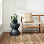 Dash and Albert Rumi Jute Area Rug - 5' x 8' Brown Geometric Handwoven Accent Rug - Durable, Eco-Friendly, High Traffic Area Hallway, Living Room, Stairs - color: Rumi Brown, size: 5' x 8' (Rectangular)