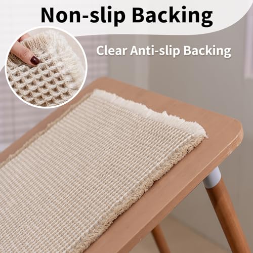 Waffle Bath Mat - Boho Bathroom Rugs Non Slip Washable, Super Absorbent & Quick Dry, Small Bath Mats Farmhouse Bathroom Decor, 18'' x 30'', Khaki and White - color: Khaki & White, size: 18'' X 30''