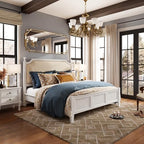 Kelly Miller 70"x30" Large Gold Beveled Full Length Mirror, Traditional Farmhouse Rectangular Wall Mirror for Bedroom, Living Room, Hallway, Entryway - size: 70"L x 30"W
