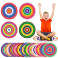 Tinideya 12 Pcs Kids Carpet Circle Seats for Class 16 Inch Round Classroom Rug Back to School Floor Cushions Soft Educational Mat Non Slip First Day of School Learning Playing Areas(Vivid) - style: Vivid