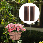 SnowTing 2 Roll Felt Liner Roll, 15.7 x 118 Inch Cuttable Non Woven Fabric Coconut Basket Liner, Brown Flower Pot Mat Roll for Hanging Planter, Window Box, Raised Garden Bed, Animal Pet Pad