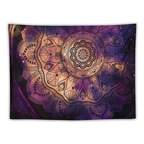 HZOHNAGO Mandala Tapestry Vintage Abstract Ancient Geometric Star Field Colorful Galaxy Background Printed Wall Tapestry Colorful Wall Hanging for Bedroom Living Room Dorm 40" W x 30" H - color: Style-7, size: 40"L x 30"W