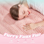 Hobestluk 3 in 1 Bean Bag Chair Giant Bean Bag Chairs for Adults with Ripple Cover Convertible Bean Bag Floor Cushion with Machine Washable Cover for Living Room (Ripple Pink) - color: Soft Pink