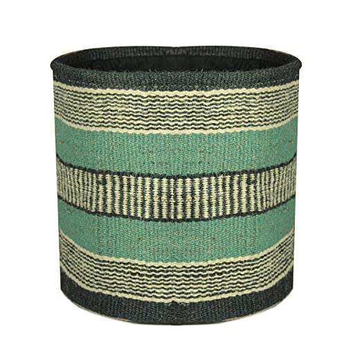 Sturdy Jute Planter Basket Modern Woven Basket for 8" Flower Pot Floor Indoor Planters, 10" x 10” Storage Basket Rustic Home Decor, Storage Earth-Friendly Planter (10x10 Inches, Red) - color: Red, size: 10x10 inches