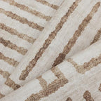 ReaLife Rugs Machine Washable Area Rug Runner - Living Room Bedroom Bathroom Kitchen Entryway Office - Non-Slip Baking Low Pile Stain Resistant Premium - Modern Geometric - Finn - Beige 2'6" x 6' - color: Finn - Beige, size: 2'6" x 6' (Rectangular)