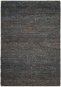 SAFAVIEH Natural Fiber Collection Runner Rug - 2'3" x 4', Grey, Handmade Jute, Braided Woven Design, Ideal for Living Room, Bedroom (NF212G) - color: Grey, size: 2'3" x 4' (Rectangular)