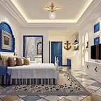 2 Pack Flush Mount Ceiling Light - Star Lights Fixture Hallway Lighting Fixtures Modern Ceiling Lights Brass Flush Mount Light Fixture for Kitchen Bathroom Bedroom Entryway (Bulb not included) - color: 2 Pcs Brass Ceiling Light
