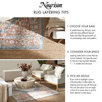 Nourison Home Positano Jute 2'2" x 10' Area Rug - Easy Clean, Non Shedding, Bed Room, Living Room, Dining Room, Kitchen (10' Runner) - color: Jute, size: 2'2" x 10' (Runner)