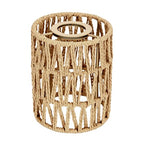 1 Pack Rattan Lamp Shade for E26 Base, Handwoven Natural wicker lamp shade, Boho Pendant Light Shades for Living Room, Bedroom, Kitchen - Eco-friendly & Stylish Home Decor - size: 1 Piece