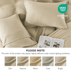 EMME Muslin Cotton Duvet Cover Set Twin Size Linen Like Soft Breathable Lightweight Summer Comforter Cover Set with Zipper Closure (Twin, 68"x90") - color: 02 - Beige, size: Twin(68"×90")