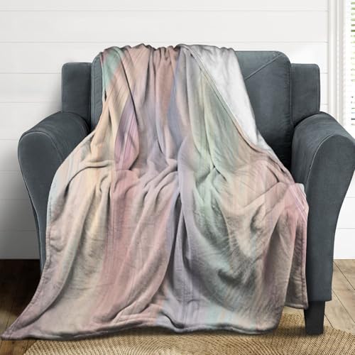 Fashion Gradient Blanket, Modern Abstract Art Colorful Pink Painting Strokes Pattern Soft Warm Cozy Plush Flannel Covers for Livingroom Bedroom Couch Chair Camping Travel Home Decor Tapestry 30x40in - color: Abstract-14, size: 30W" x 40L"