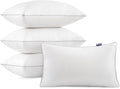 MIULEE 12x20 Pillow Inserts (Set of 4) -Decorative Throw Pillow with 100% Cotton Cover Rectangle for Sofa Couch
