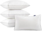 MIULEE 12x20 Pillow Inserts (Set of 4) -Decorative Throw Pillow with 100% Cotton Cover Rectangle for Sofa Couch