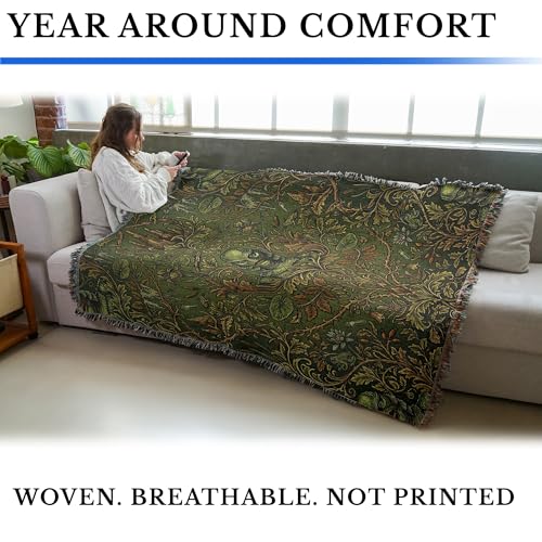 Pure Country Weavers Monster from the Black Lagoon Blanket - Fantasy Gift - Tapestry Throw Woven from Cotton - Made in The USA (72x54) - color: Monster from the Black Lagoon, size: 72x54