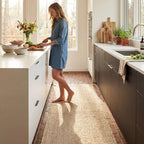 Nuloom Daniela Off-White, 6' x 9', Handmade, Jute, Tassel, Soft and Textured, High Traffic, Stain Resistant, Easy Clean, Durable Area Rug for Bedroom, Living Room, Dining Space, Foyer, Entryway - color: Off White, size: 6' x 9' (Rectangular)