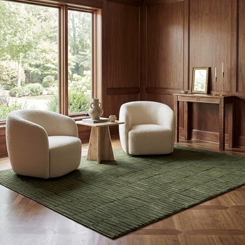 Nuloom Kailani Green, 3' x 5', Geometric, Soft and Cozy, High Traffic, Stain Resistant, Easy Clean, Durable Washable Area Rug for Bedroom, Living Room, Dining Space, Den, Foyer, Entryway - color: Green, size: 3' x 5' (Rectangular)