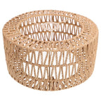 BESTOYARD Straw Rope Lampshade Woven Ceiling Light Cover 11.81X5.90In Rustic Pendant Lamp Shade Replacement for Indoor Home Bar Tea Room Decor